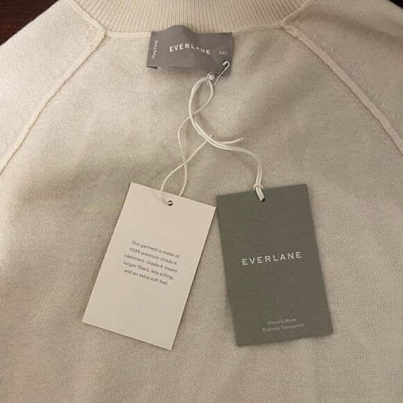 Everlane the cashmere grade A sweater size XXS, NWT - Picture 3 of 5
